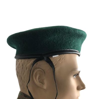 Custom Wool Military Beret Cap Adjustable Size 52-64cm