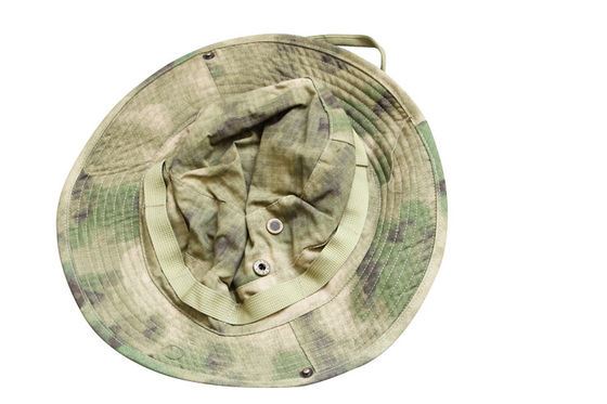 Camouflage Military Caps Jungle Bucket Boonie Hats With Strings