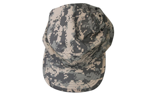 All Seasons BDU Field Camouflage Military Caps For Sun Protection Polyester Cotton