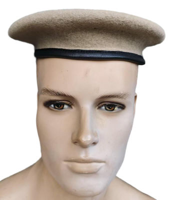 Custom Khaki Military Beret for Combat and Outdoor Training