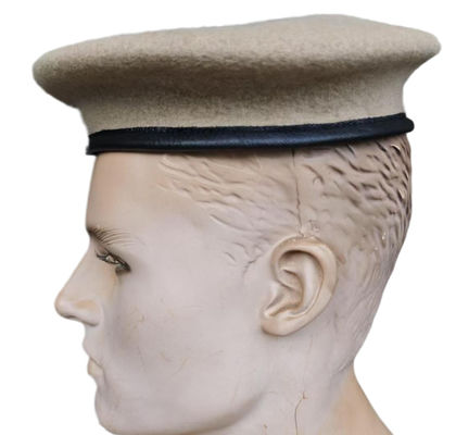 Custom Khaki Military Beret for Combat and Outdoor Training